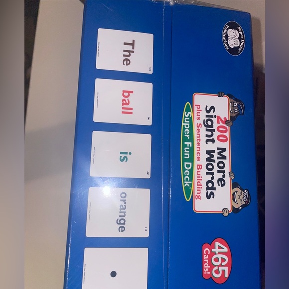 super duper publiccatuons #FD/86B 200 More Sight Words NWT - Picture 3 of 3